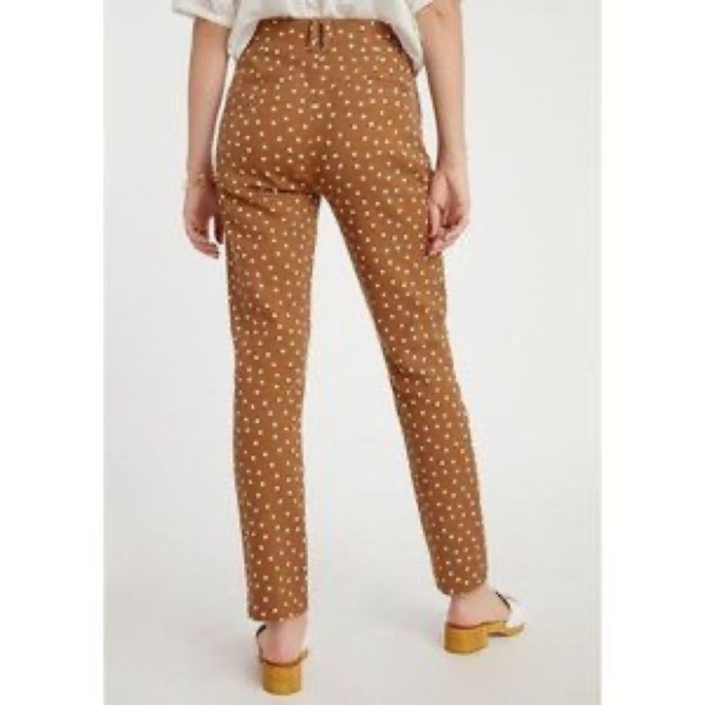 Anthropologie | The Essential Slim Trouser Tan 2